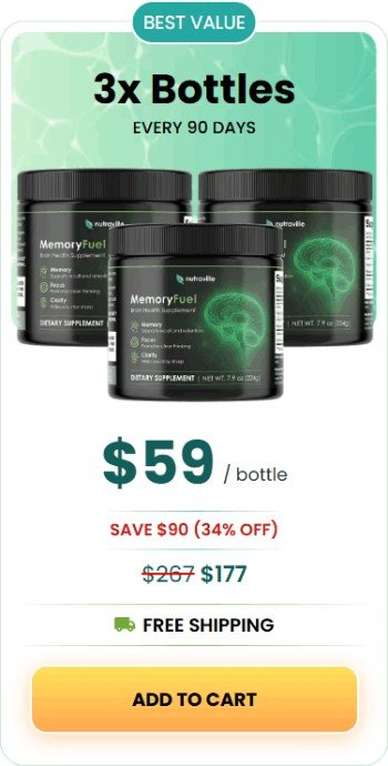 MemoryFuel Buy 3 Bottles